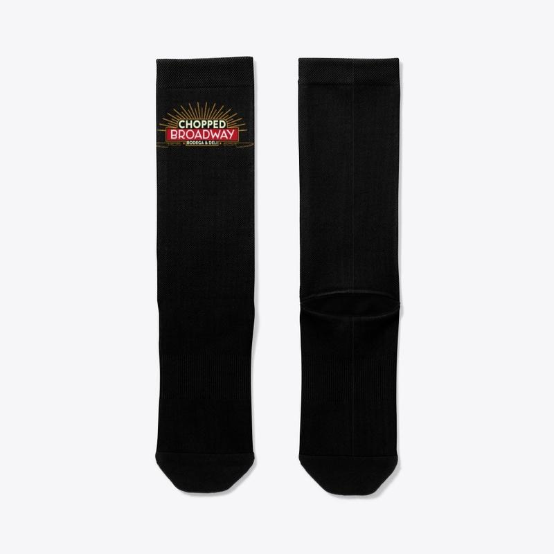 Chopped Crew Socks - Colored